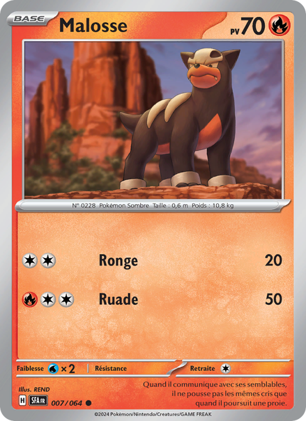 Malosse 007 — Nebel der Sagen (French Pokémon TCG card)