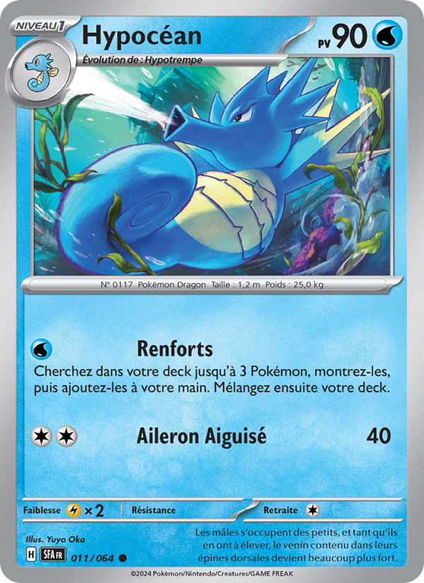 Hypocéan 011 — Nebel der Sagen (French Pokémon TCG card)