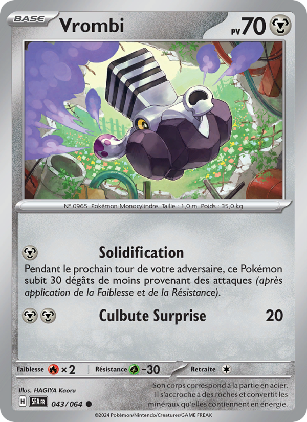 Vrombi 043 — Nebel der Sagen (French Pokémon TCG card)