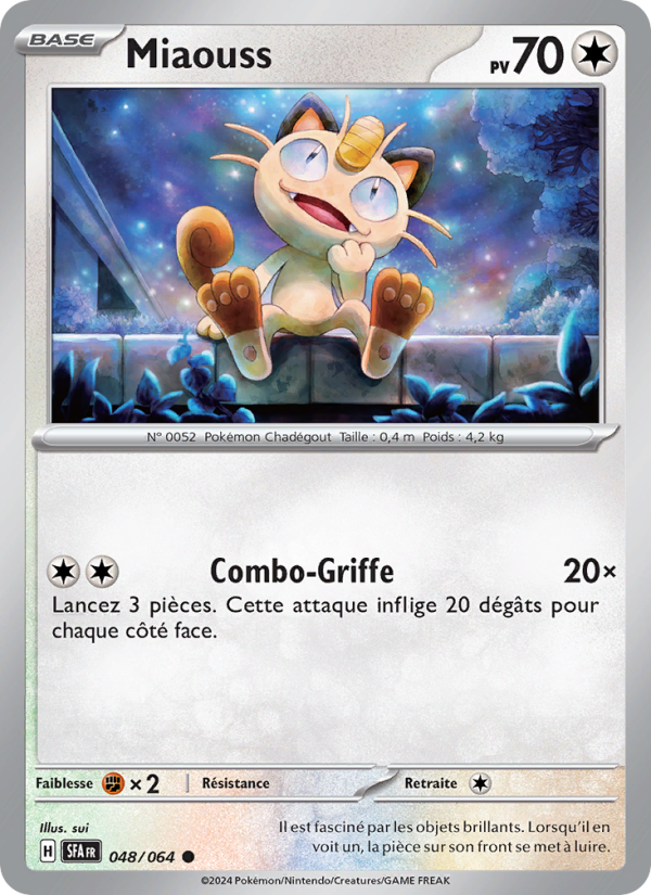 Miaouss 048 — Nebel der Sagen (French Pokémon TCG card)