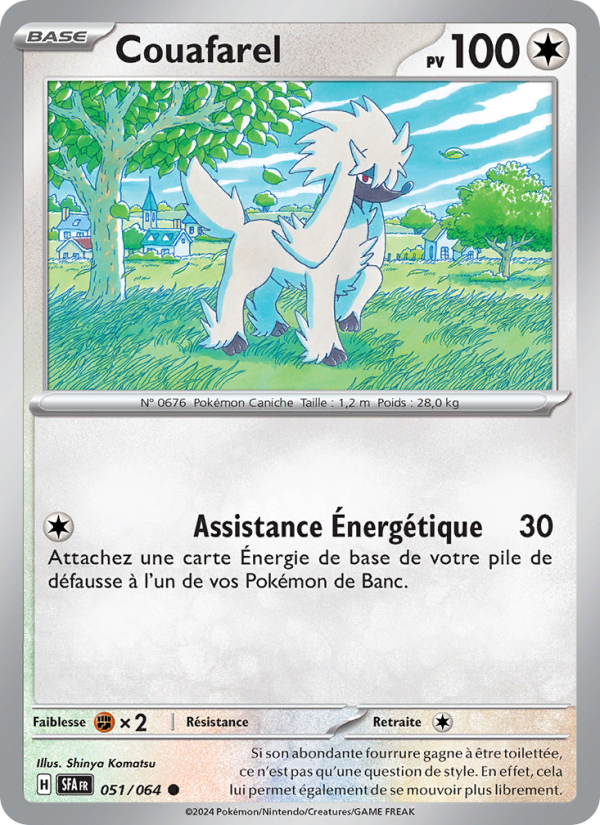 Couafarel 051 — Nebel der Sagen (French Pokémon TCG card)