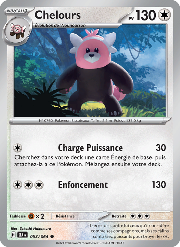 Chelours 053 — Nebel der Sagen (French Pokémon TCG card)