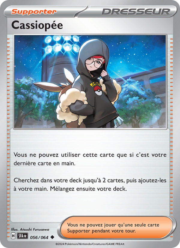 Cassiopée 056 — Nebel der Sagen (French Pokémon TCG card)