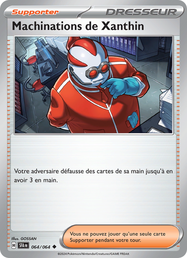 Machinations de Xanthin 064 — Nebel der Sagen (French Pokémon TCG card)