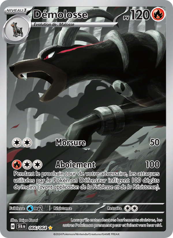Démolosse 066 — Nebel der Sagen (French Pokémon TCG card)