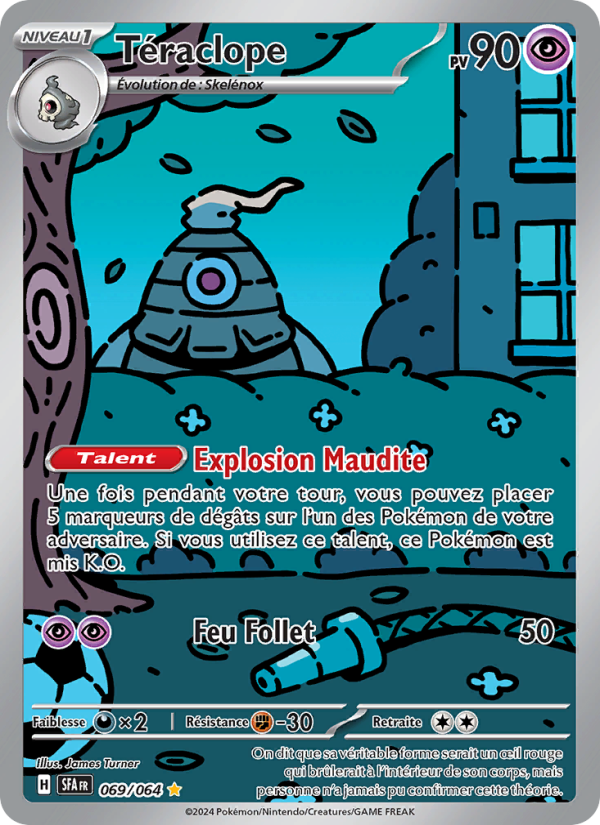 Téraclope 069 — Nebel der Sagen (French Pokémon TCG card)