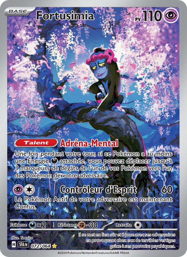 Fortusimia 072 — Nebel der Sagen (French Pokémon TCG card)