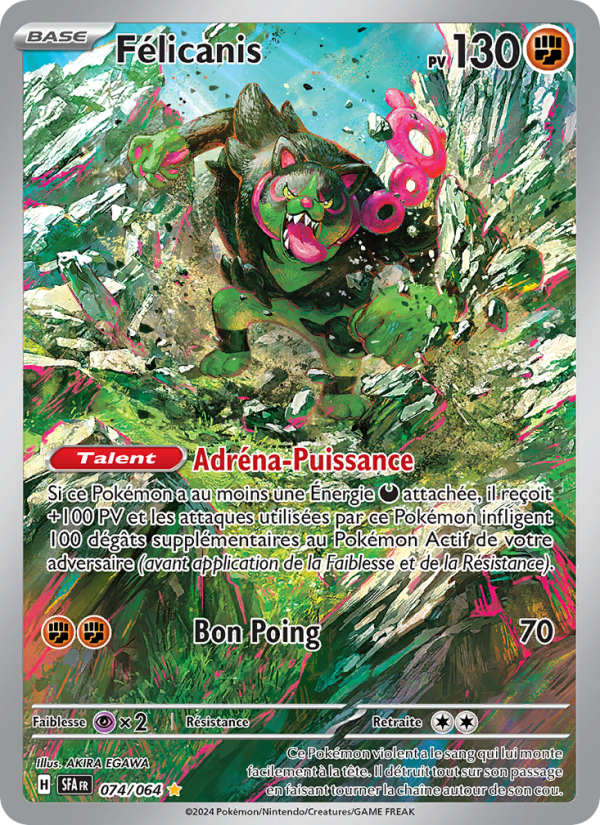 Félicanis 074 — Nebel der Sagen (French Pokémon TCG card)
