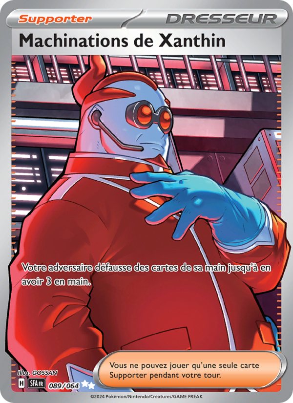 Machinations de Xanthin 089 — Nebel der Sagen (French Pokémon TCG card)