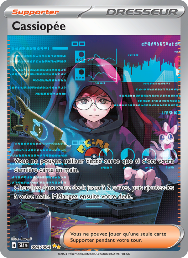 Cassiopée 094 — Nebel der Sagen (French Pokémon TCG card)