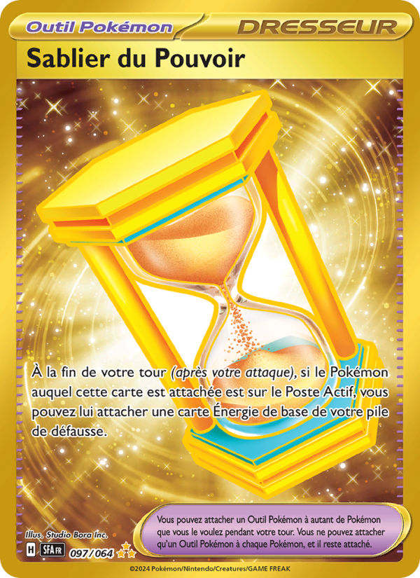 Sablier du Pouvoir 097 — Nebel der Sagen (French Pokémon TCG card)