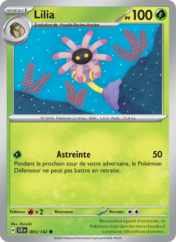 Lilia 005 — Stellar Crown (French Pokémon TCG card)