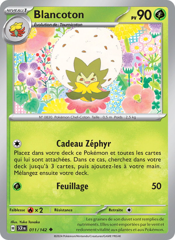 Blancoton 011 — Stellar Crown (French Pokémon TCG card)