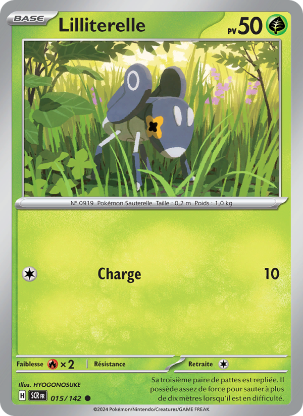 Lilliterelle 015 — Stellar Crown (French Pokémon TCG card)