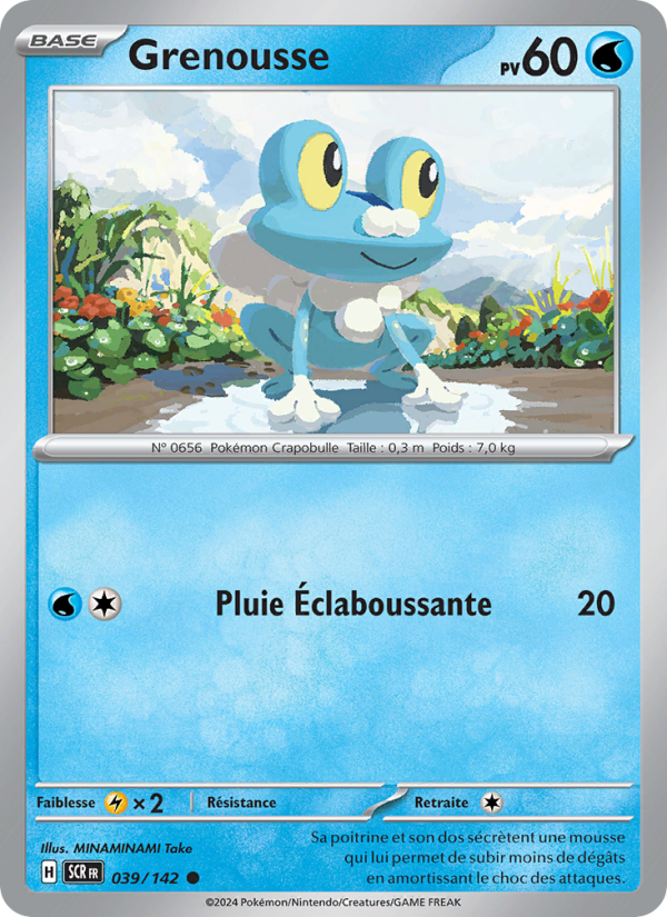Grenousse 039 — Stellar Crown (French Pokémon TCG card)