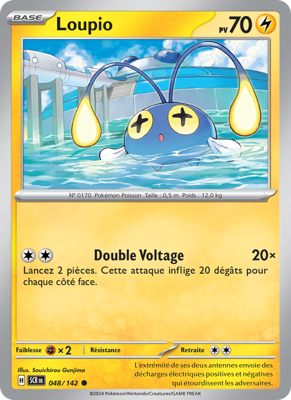 Loupio 048 — Stellar Crown (French Pokémon TCG card)