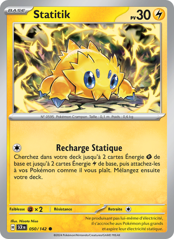 Statitik 050 — Stellar Crown (French Pokémon TCG card)