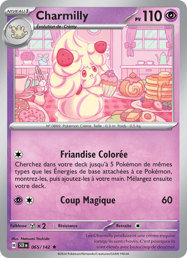 Charmilly 065 — Stellar Crown (French Pokémon TCG card)