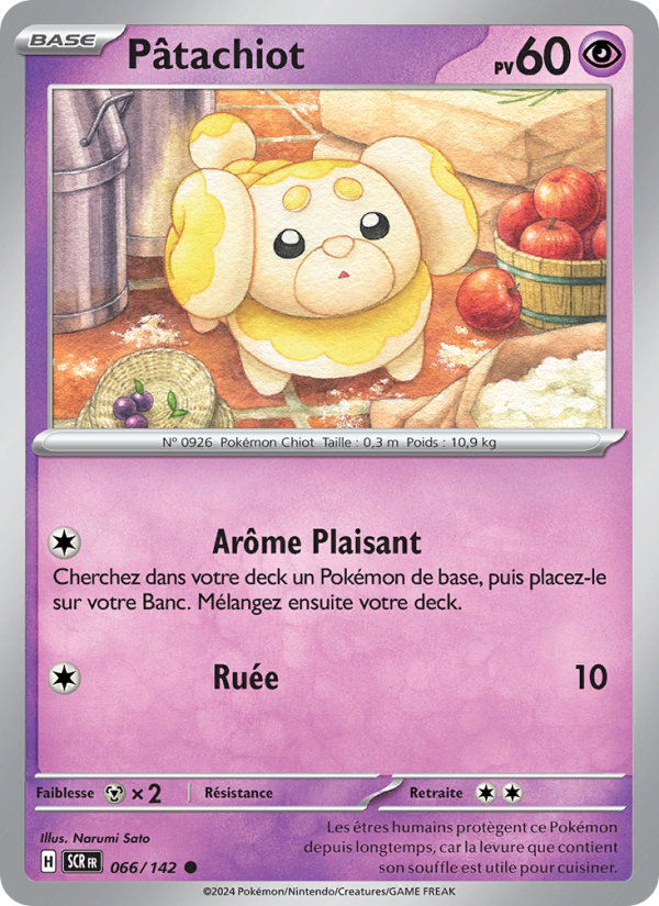 Pâtachiot 066 — Stellar Crown (French Pokémon TCG card)