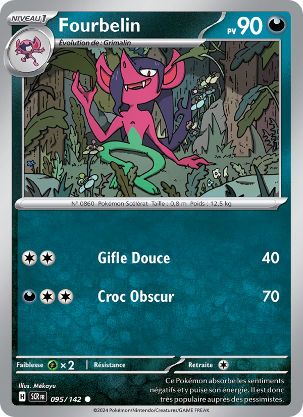 Fourbelin 095 — Stellar Crown (French Pokémon TCG card)