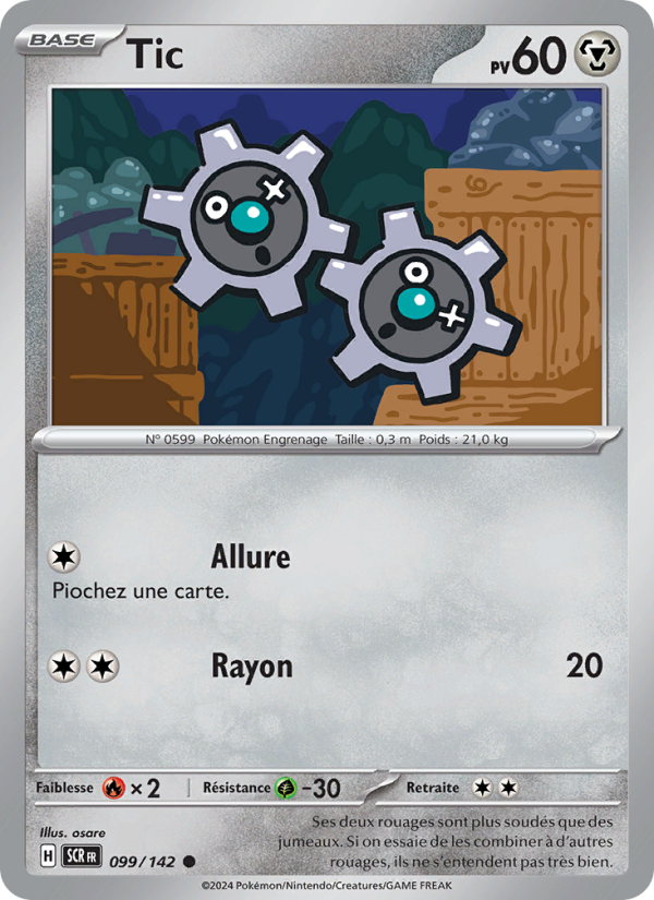 Tic 099 — Stellar Crown (French Pokémon TCG card)