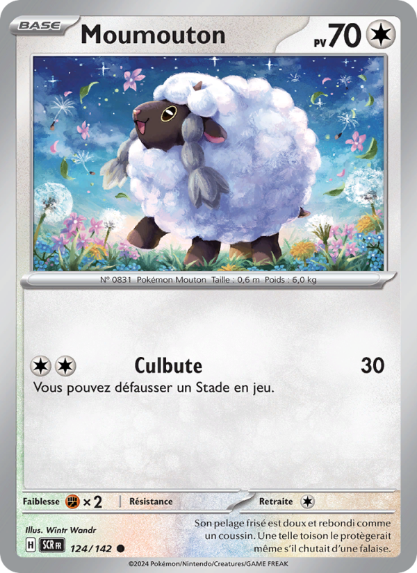 Moumouton 124 — Stellar Crown (French Pokémon TCG card)