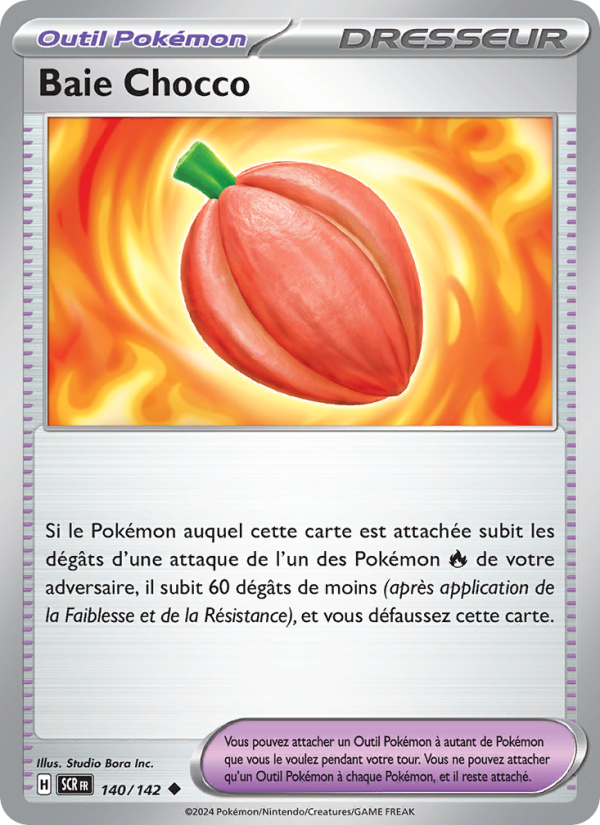Baie Chocco 140 — Stellar Crown (French Pokémon TCG card)