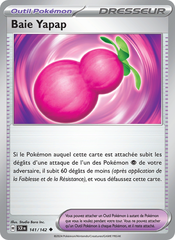 Baie Yapap 141 — Stellar Crown (French Pokémon TCG card)
