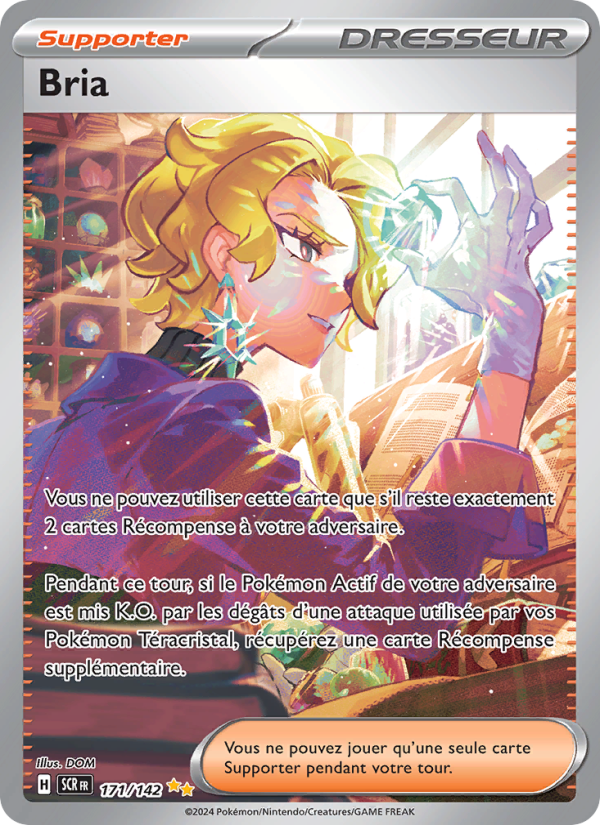 Bria 171 — Stellar Crown (French Pokémon TCG card)