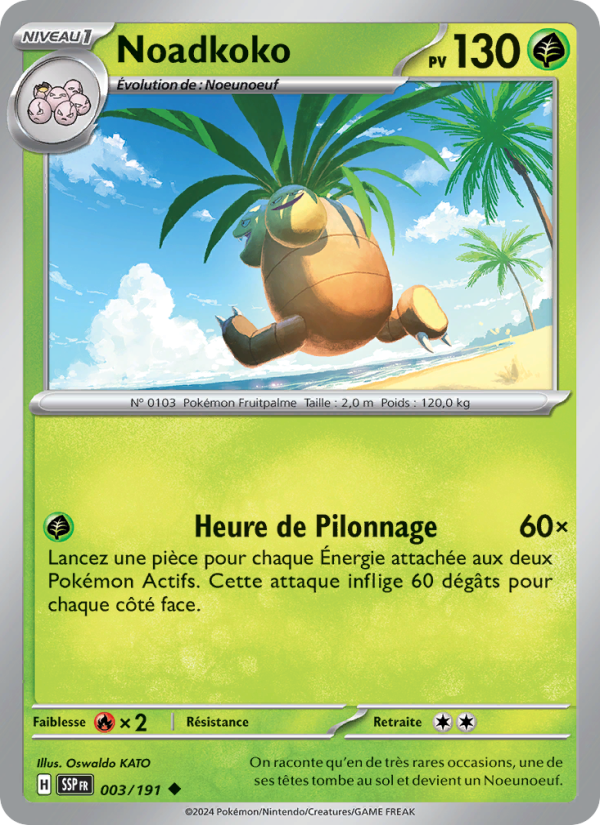 Noadkoko 003 — Surging Sparks (French Pokémon TCG card)