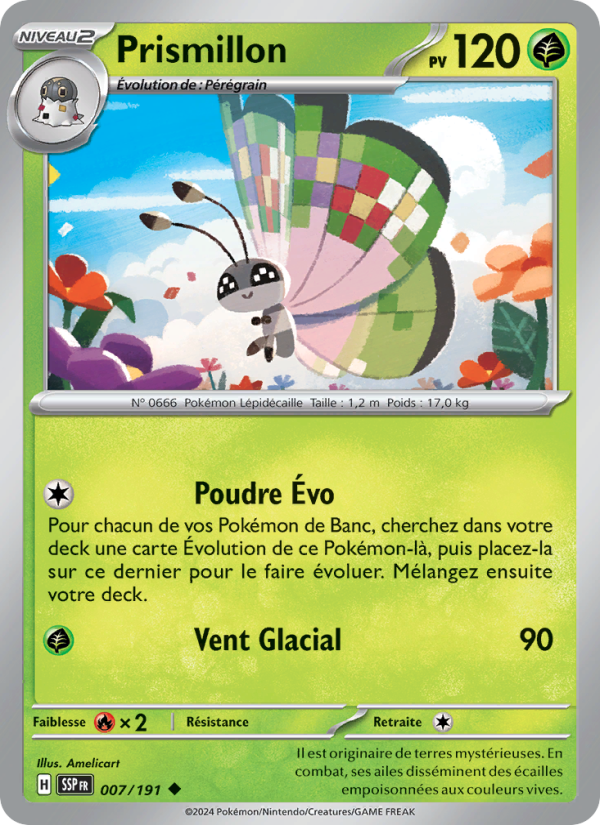 Prismillon 007 — Surging Sparks (French Pokémon TCG card)