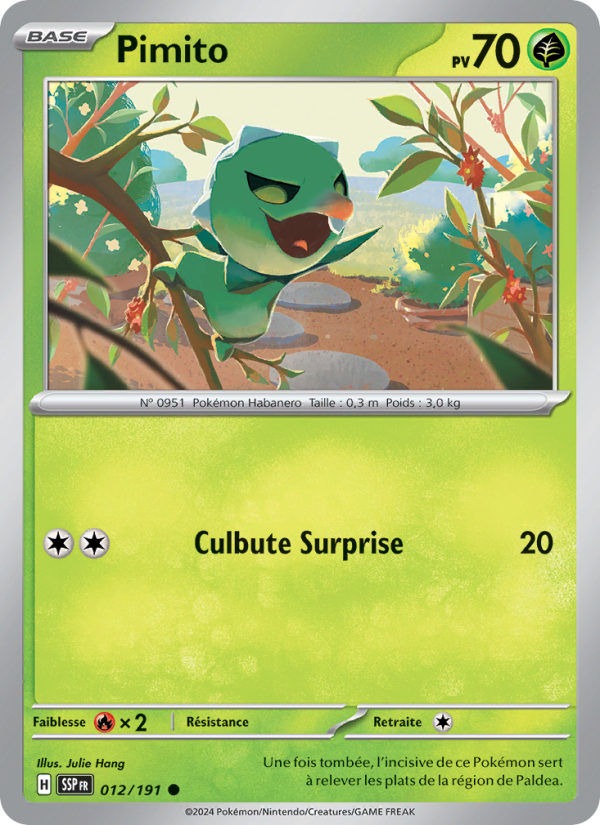 Pimito 012 — Surging Sparks (French Pokémon TCG card)