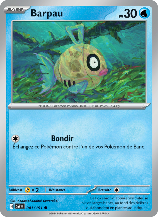 Barpau 041 — Surging Sparks (French Pokémon TCG card)
