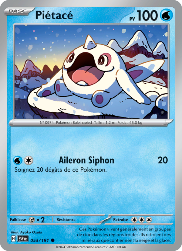 Piétacé 053 — Surging Sparks (French Pokémon TCG card)