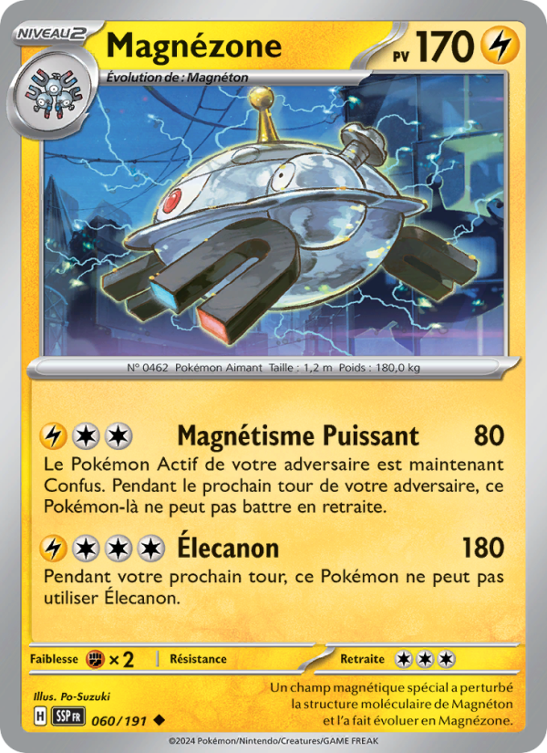 Magnézone 060 — Surging Sparks (French Pokémon TCG card)