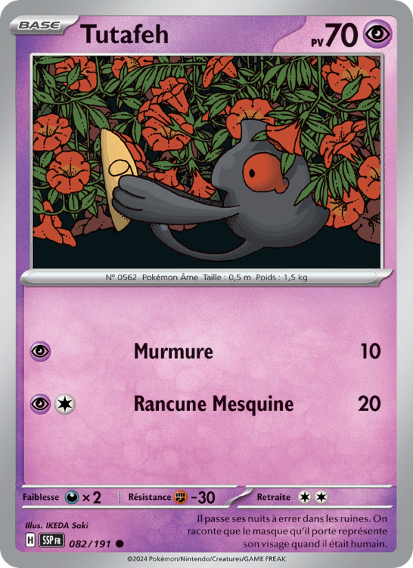 Tutafeh 082 — Surging Sparks (French Pokémon TCG card)
