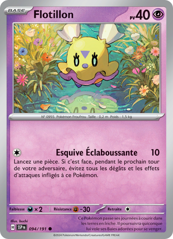 Flotillon 094 — Surging Sparks (French Pokémon TCG card)