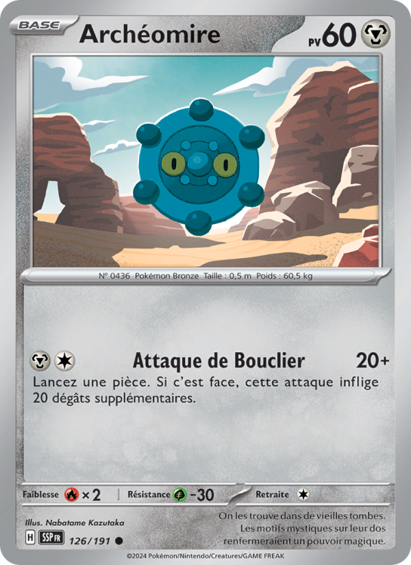 Archéomire 126 — Surging Sparks (French Pokémon TCG card)