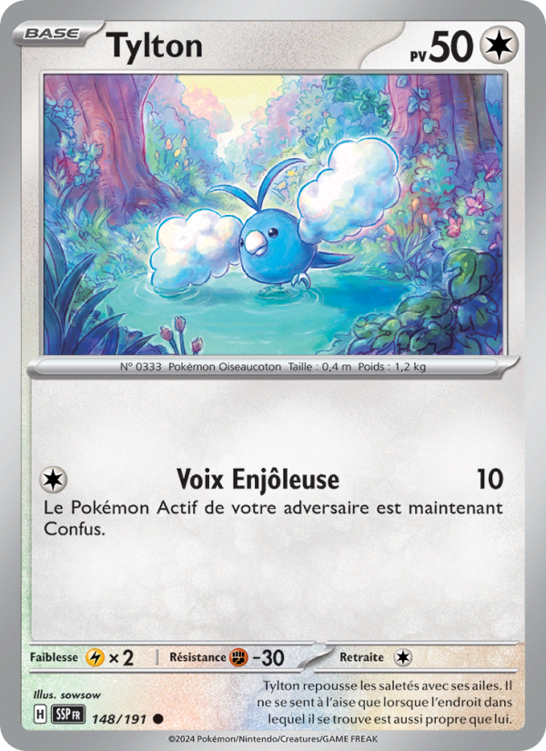 Tylton 148 — Surging Sparks (French Pokémon TCG card)