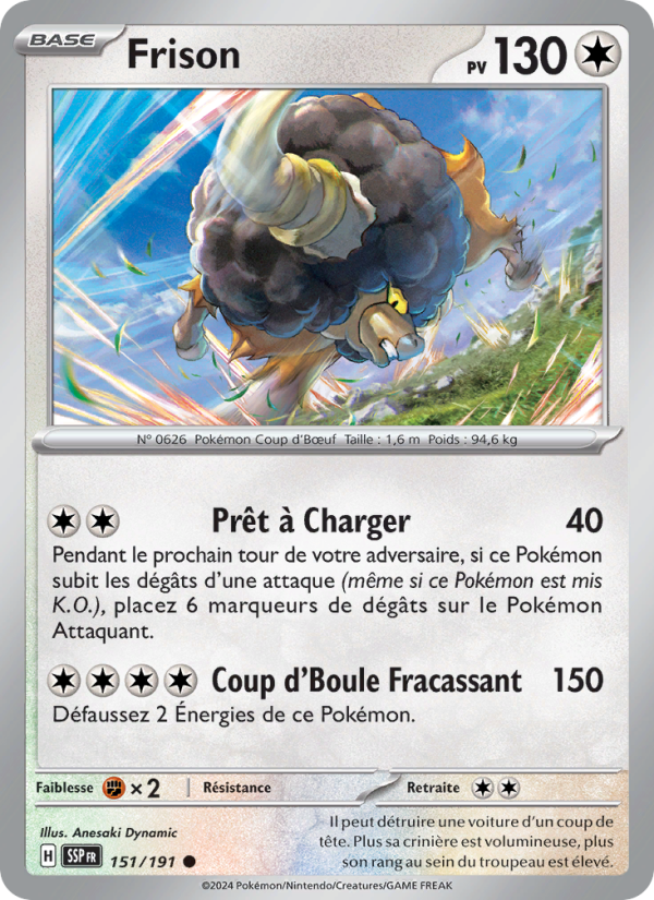 Frison 151 — Surging Sparks (French Pokémon TCG card)