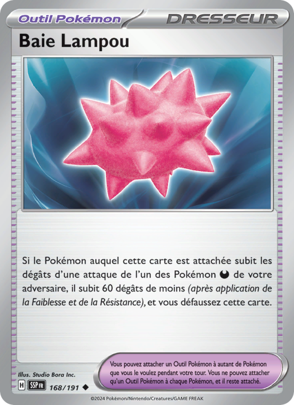 Baie Lampou 168 — Surging Sparks (French Pokémon TCG card)