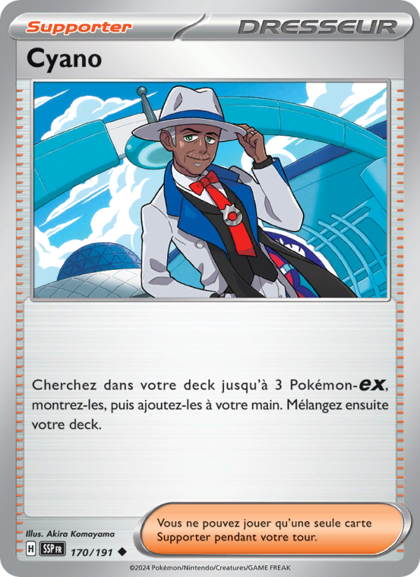Cyano 170 — Surging Sparks (French Pokémon TCG card)