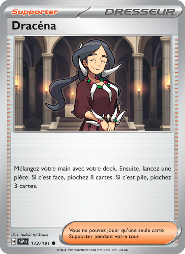 Dracéna 173 — Surging Sparks (French Pokémon TCG card)