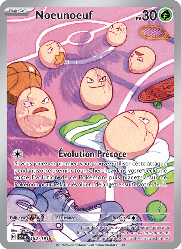 Noeunoeuf 192 — Surging Sparks (French Pokémon TCG card)