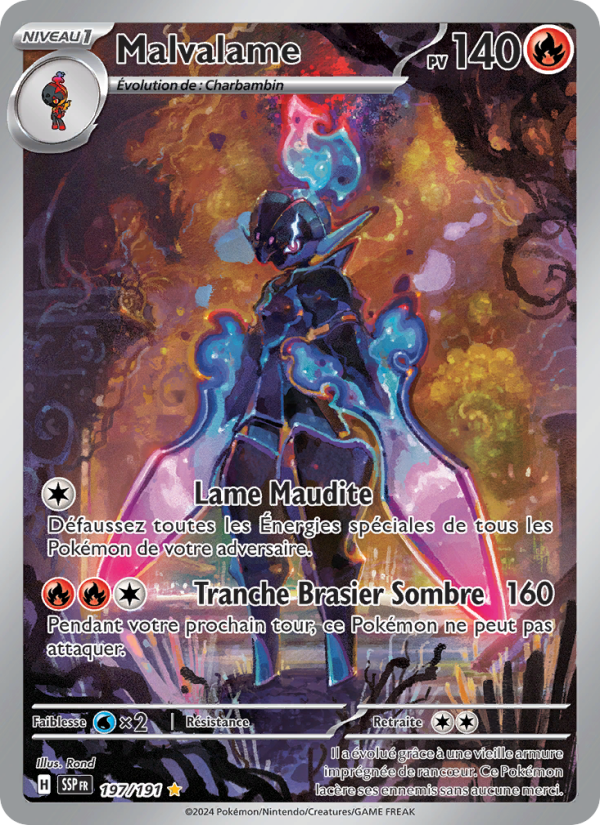 Malvalame 197 — Surging Sparks (French Pokémon TCG card)