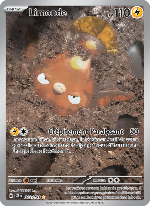 Limonde 202 — Surging Sparks (French Pokémon TCG card)