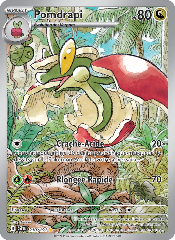Pomdrapi 210 — Surging Sparks (French Pokémon TCG card)