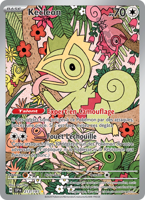 Kecleon 213 — Surging Sparks (French Pokémon TCG card)