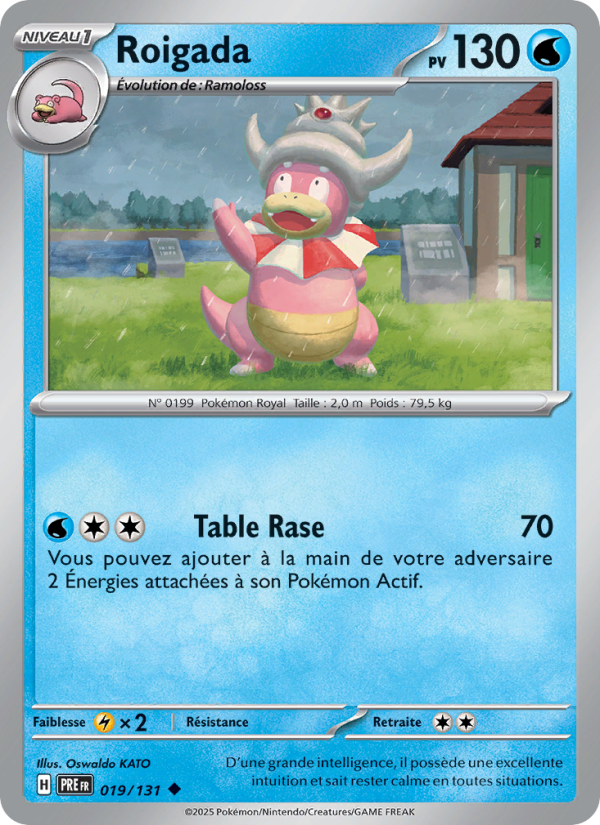 Roigada 019 — Prismatische Entwicklungen (French Pokémon TCG card)