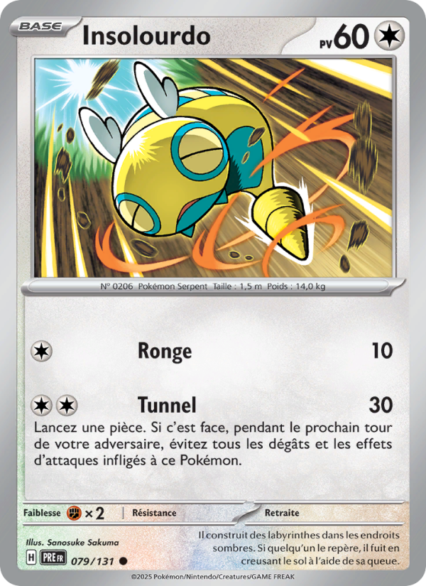 Insolourdo 079 — Prismatische Entwicklungen (French Pokémon TCG card)